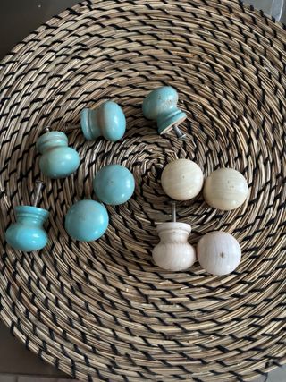 Pomos madera de pino muebles