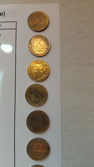 Franchi Francesi - Lotti di Monete dal 1960