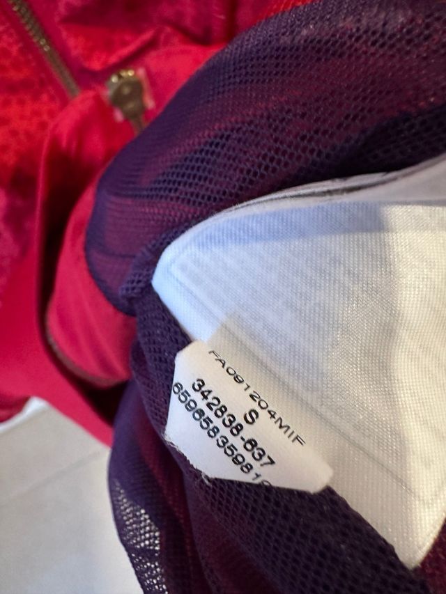 Sudadera Nike S (talla M Slim) Roja y Morada