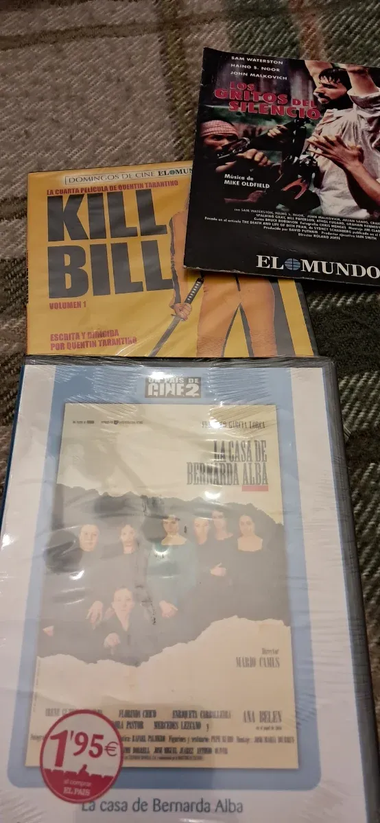 16 DVD variados . Todos por 7 euros