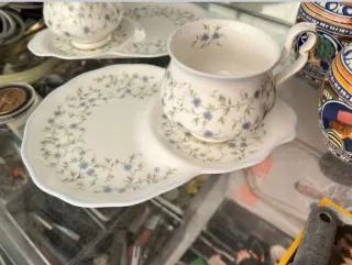 2 Tazze Royal Albert Caroline con piattino