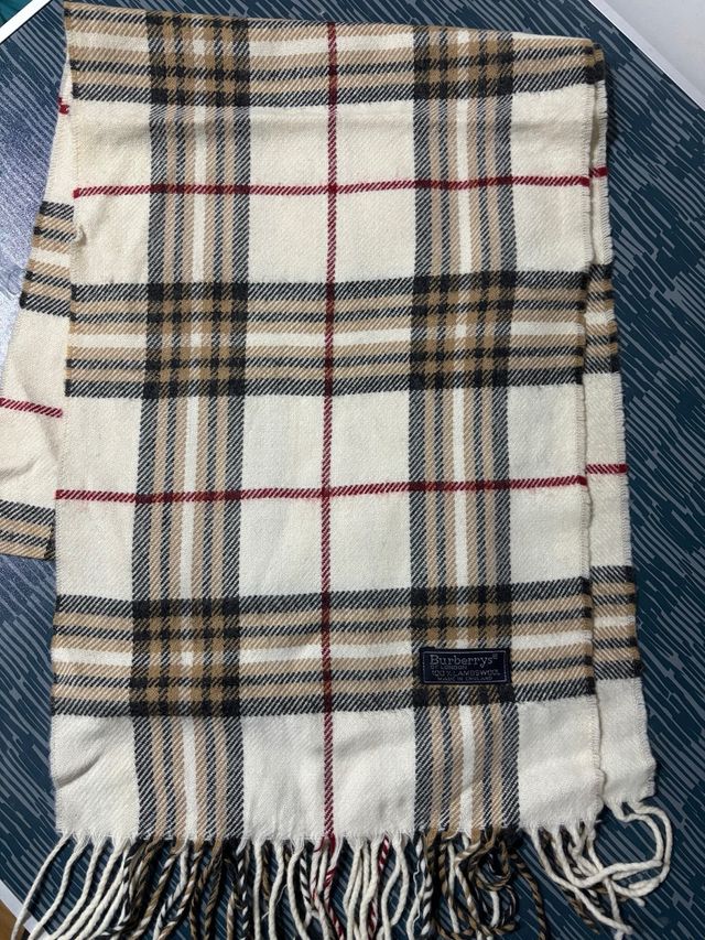 Bufanda Burberry Clásica Tartán Lana