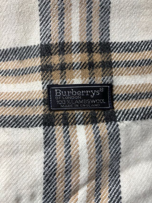 Bufanda Burberry Clásica Tartán Lana