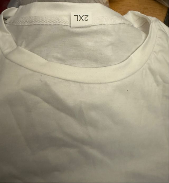 Camiseta Ombré Azul y Blanco