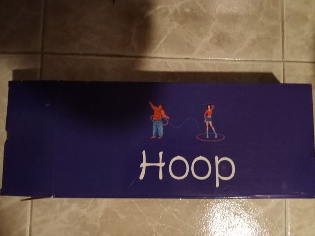 Aro Hula Hoop Desmontable Azul y Negro