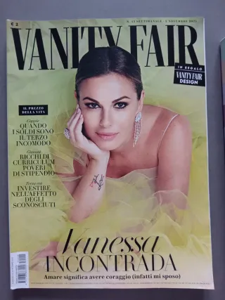 Vanity Fair n. 45 2025 Vanessa Incontrada