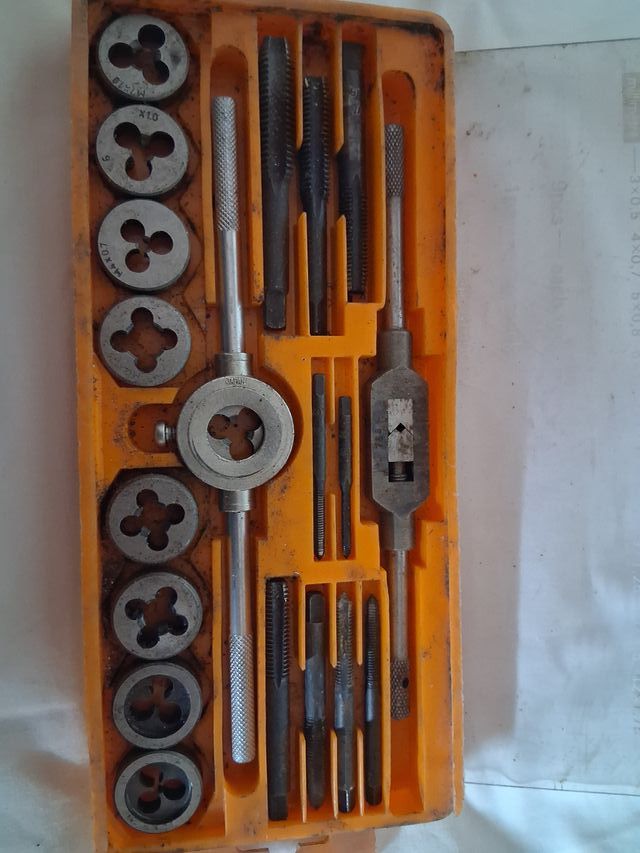 Juego de terrajas y machos 20 piezas