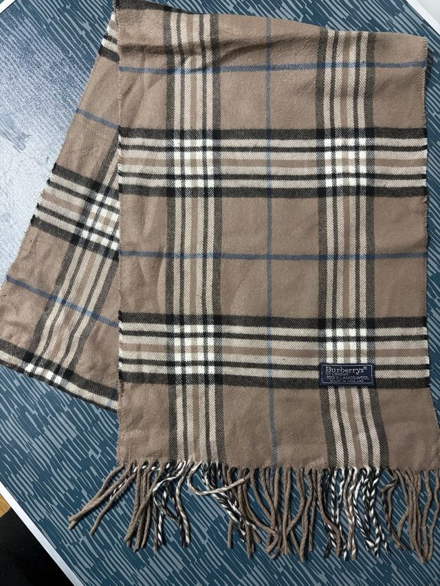 Bufanda Burberry Clásica Tartán Beige
