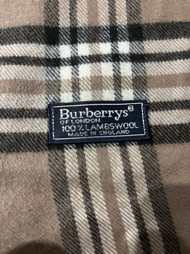 Bufanda Burberry Clásica Tartán Beige