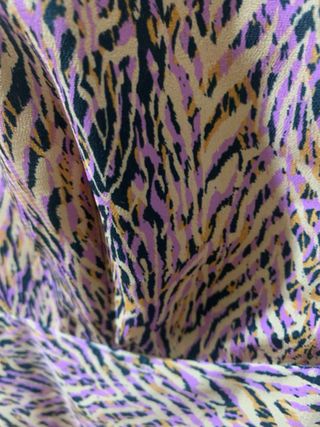 Vestido Zara estampado manga larga