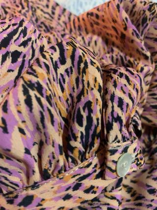 Vestido Zara estampado manga larga