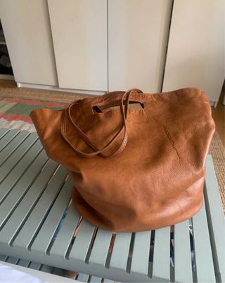 Bolso Hakei Piel Marrón