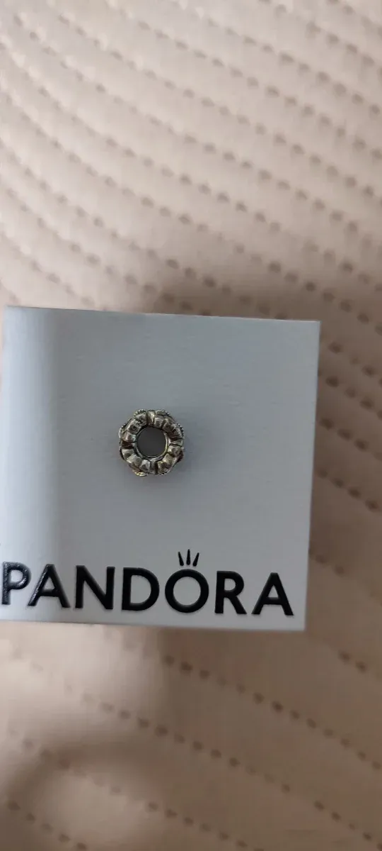 Charm Pandora Rueda Mariposas Azul y rosa