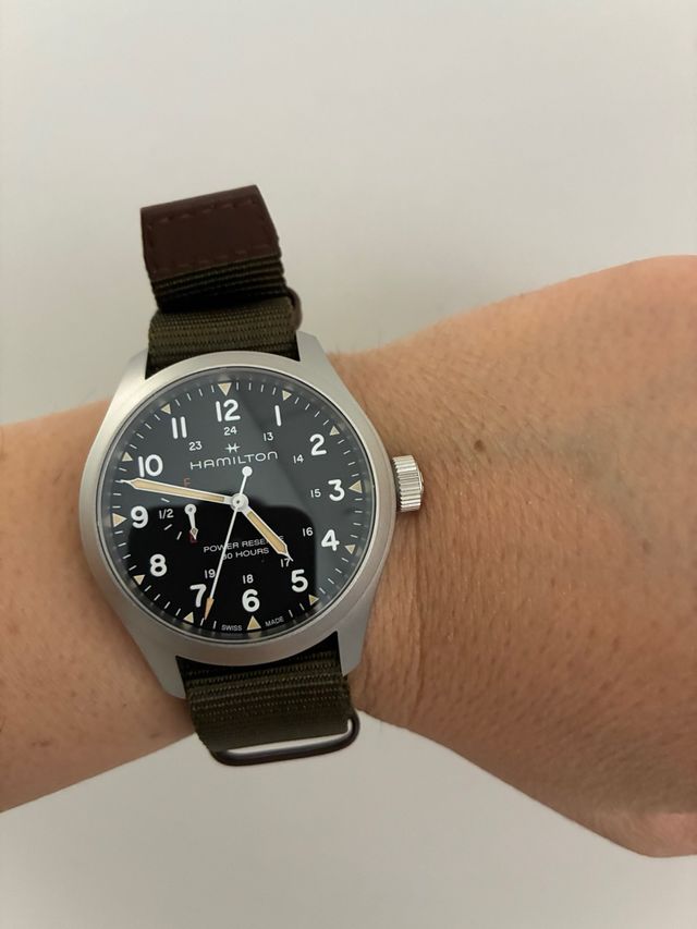 Reloj Hamilton Khaki field Mecánico 40mm