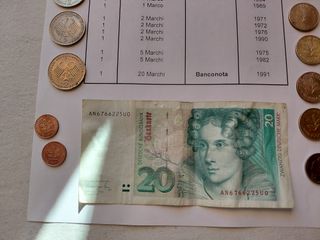 Germania Marco Tedesco Monete e Banconota