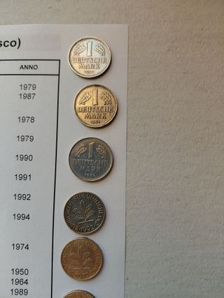 Germania Marco Tedesco Monete e Banconota