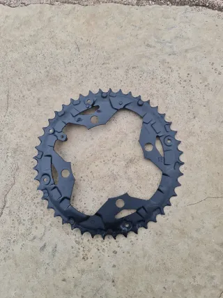 Plato Shimano Deore 44T 104BCD Negro