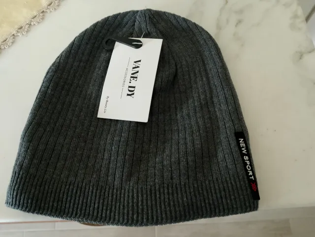 Cappello VANE.DY Grigio Lana New Sport