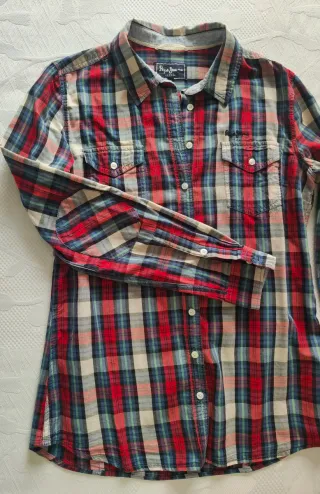 Camisa cuadros Pepe Jeans mujer