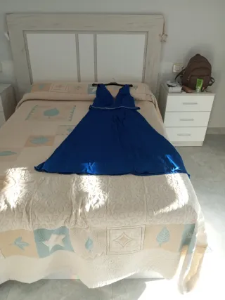Vestido de fiesta azul