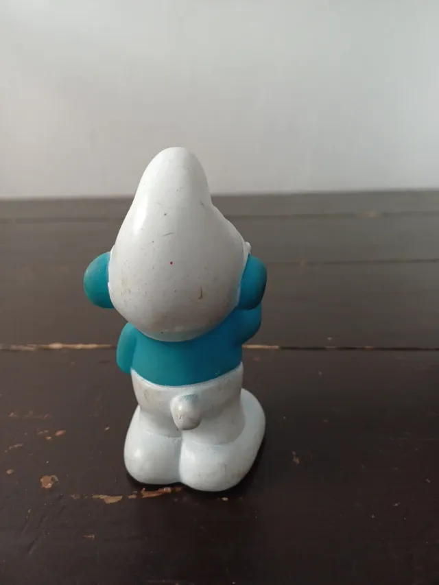 Pupazzo Puffo Quattrocchi in gomma