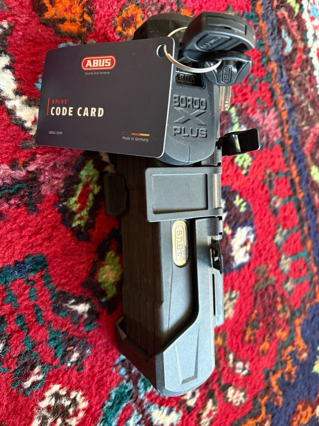Candado Abus Bordo plegable