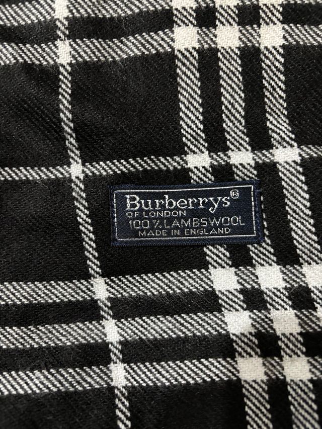 Bufanda Burberry Cuadros Clásicos Lana