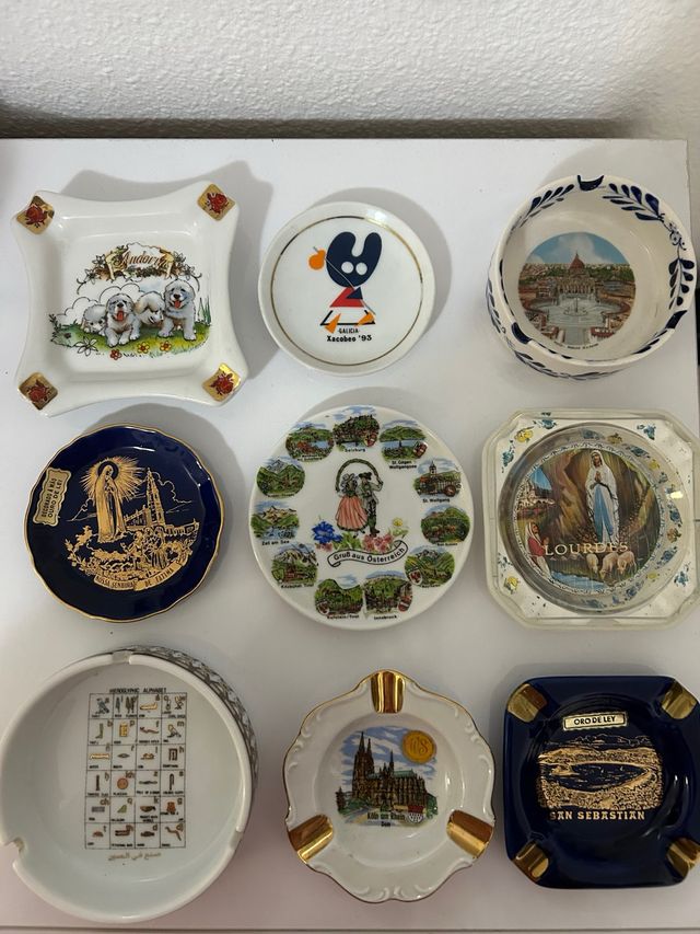 Colección Ceniceros Varios Países