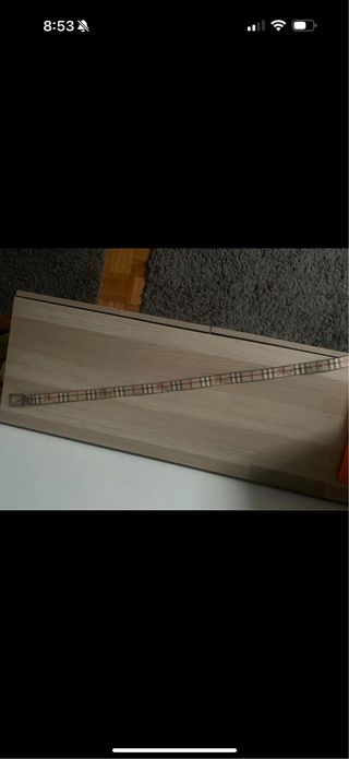 Cintura Burberry Originale Beige/Rosso