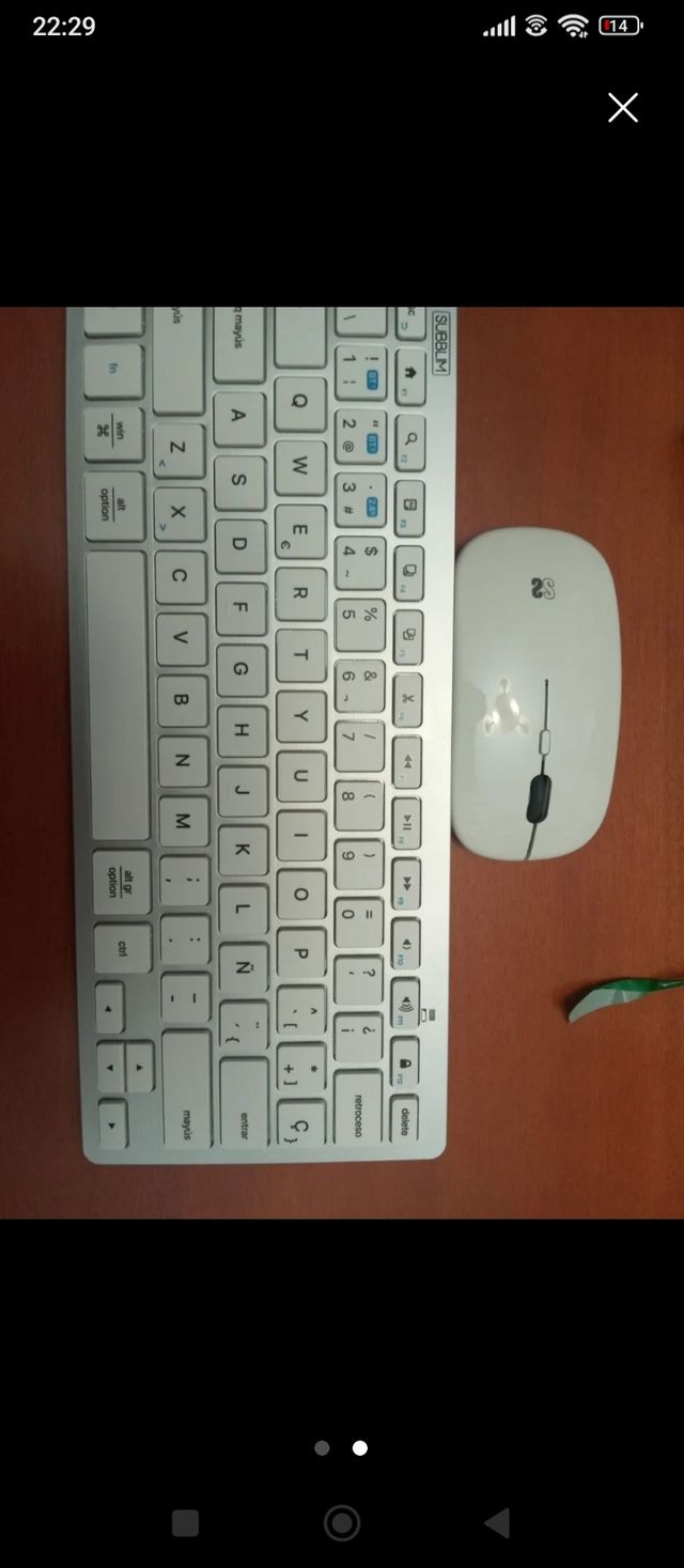 Teclado y ratón SUBBLIM