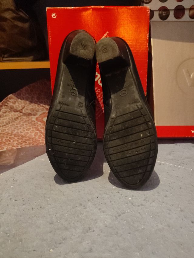 Botines Wonders Mujer Talla 42 Negros