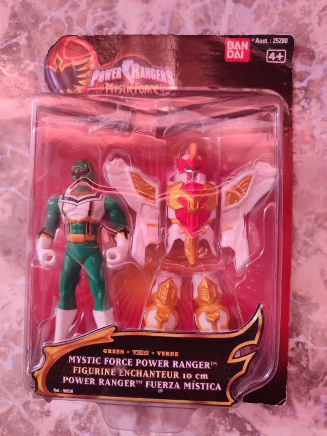Power Ranger Mystic Force Verde Figura 10 cm
