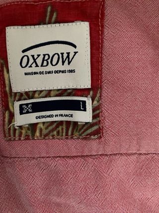 Camisa Oxbow Rosa/Roja
