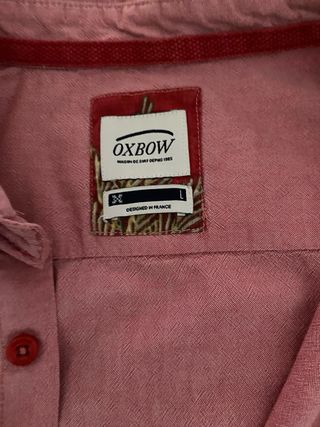Camisa Oxbow Rosa/Roja