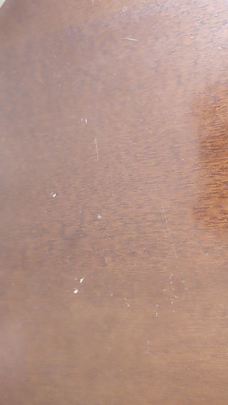 Mesa redonda extensible de madera