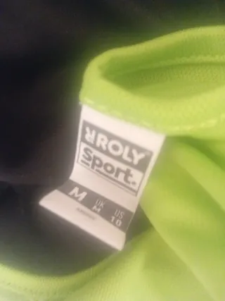 Camiseta deportiva ROLY verde talla M