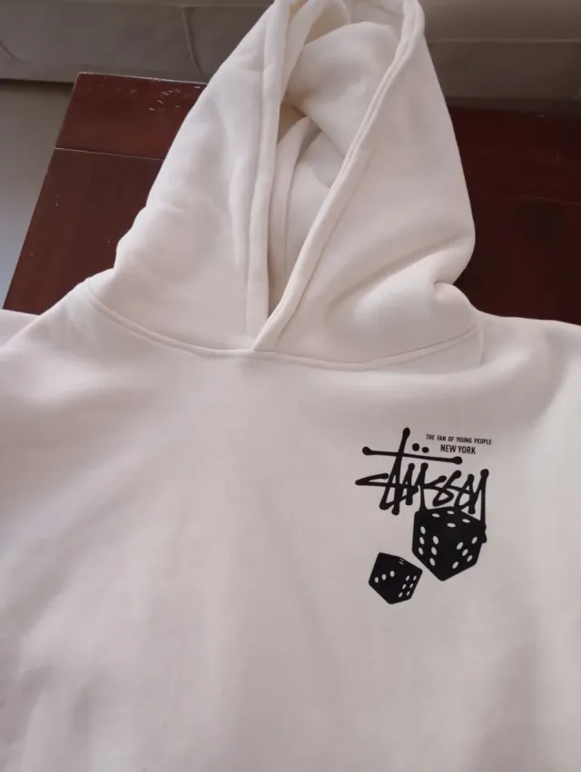 Sudadera Stussy Blanca