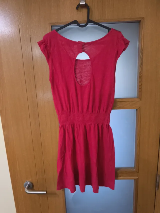 Vestido Springfield Talla M Rojo
