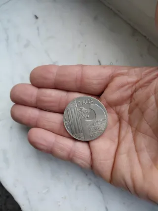 Moneta 20 Lire Italia Benito Mussolini MCMXLIII