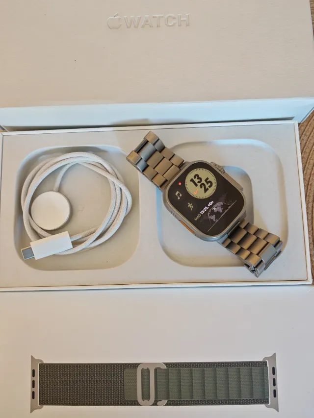 Apple Watch Ultra 1 Plata/Verde