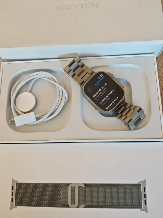 Apple Watch Ultra 1 Plata/Verde