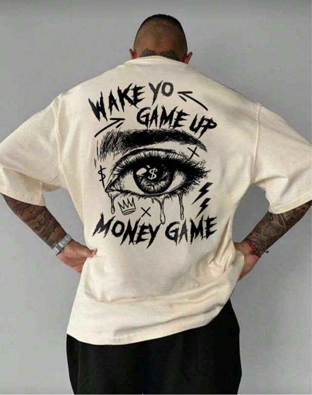 Camiseta XXL Estampada Money Game