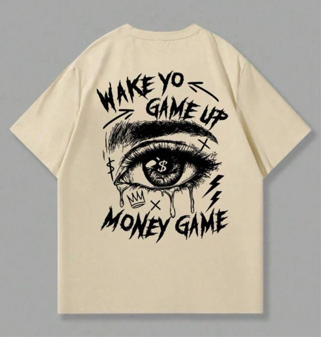 Camiseta XXL Estampada Money Game
