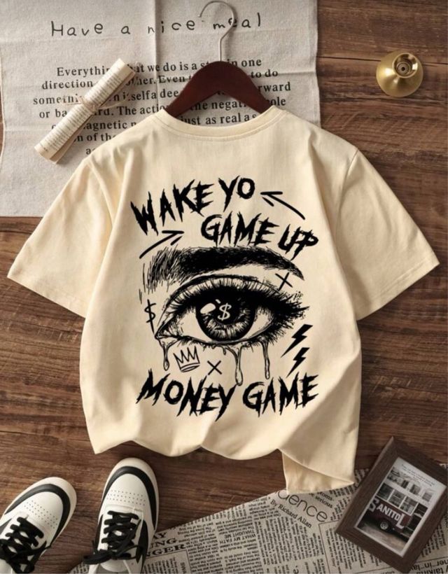 Camiseta XXL Estampada Money Game