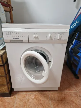 Lavadora Superser Blanca