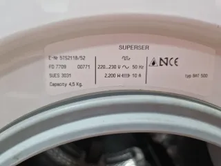 Lavadora Superser Blanca