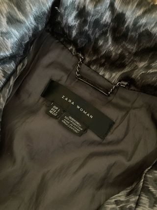 Plumas Zara Estampado Animal