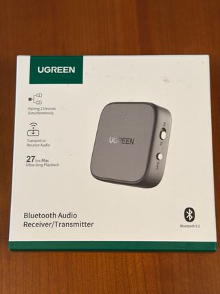 UGREEN Transmisor Receptor Audio Bluetooth 5.2