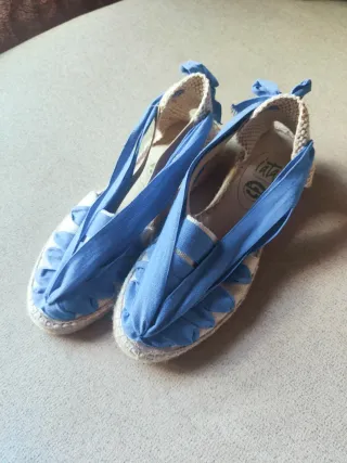 Alpargatas artesanales sin estrenar T40