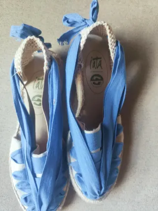 Alpargatas artesanales sin estrenar T40